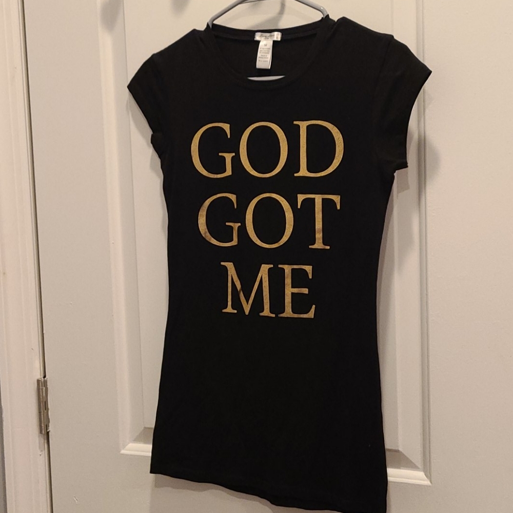 NWOT Black tee